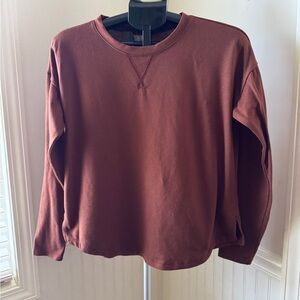 Maurices Brown Long Sleeve Tee